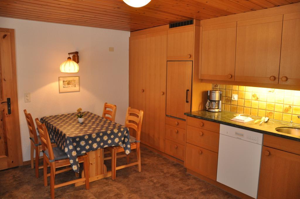 Ferienwohnungen Chalet Hohturnen Grindelwald Dış mekan fotoğraf